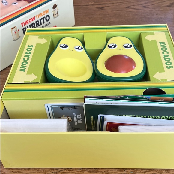 Throw Throw Burrito Dodgeball Card Game - Picture 3 of 4